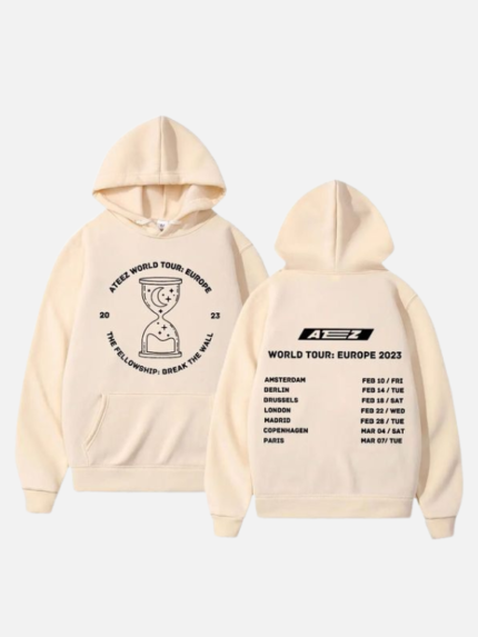 Cute Cat Love Printed Matching Hoodie